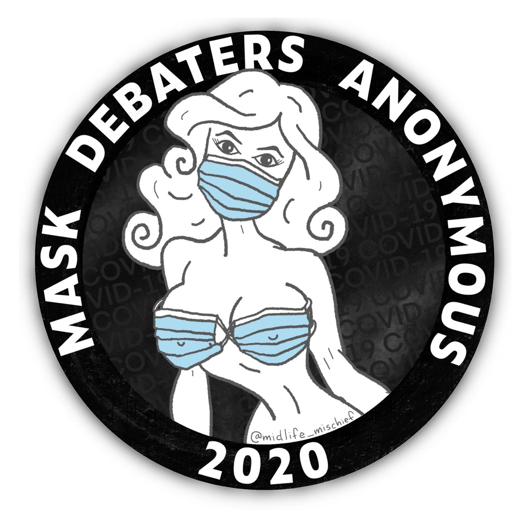 The M.D.A. Sticker